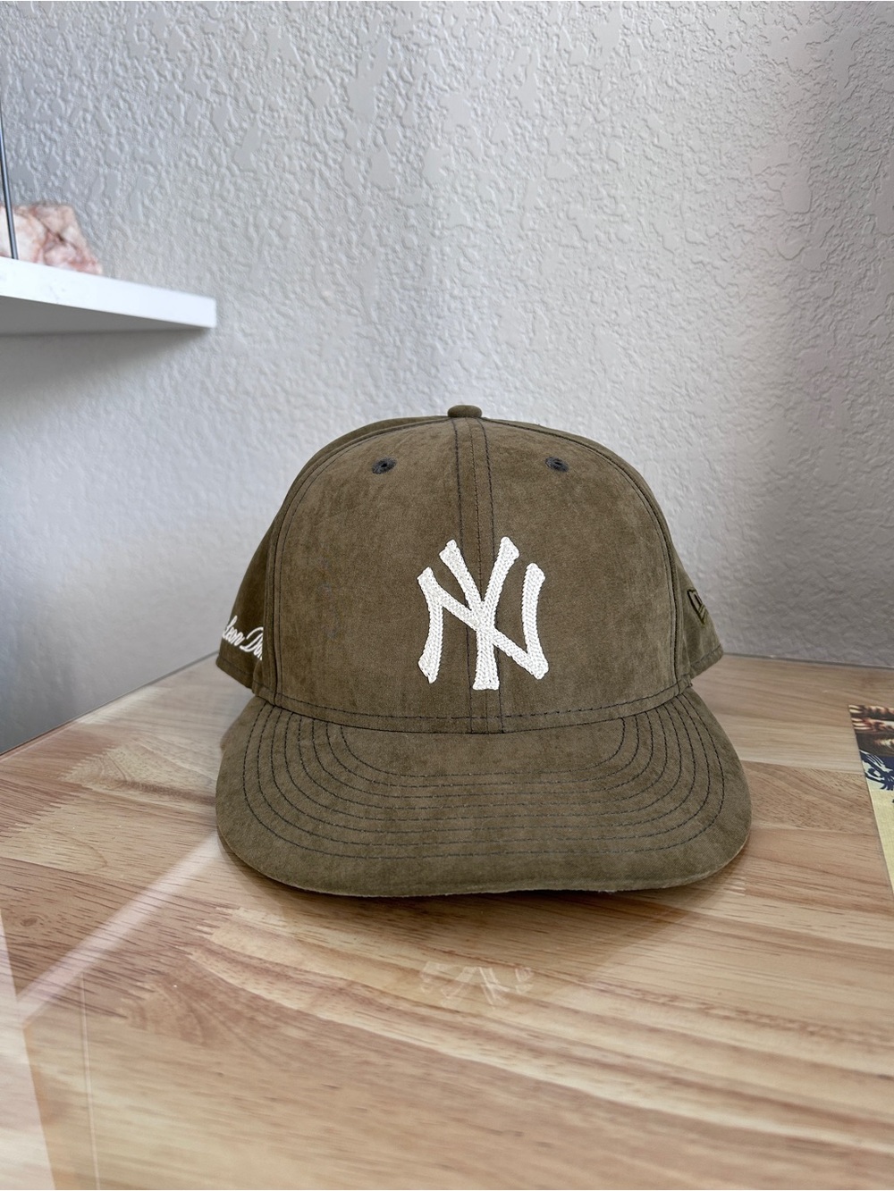 Aime Leon Dore ALD x New Era Brushed Nylon Chain Stitch Yankee Hat 7 3/8